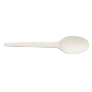 SPOON, PICNIC, WHITE HEAVY DUTY, BIODEGRADABLE (50 EA/ 20 PK) 1000 EA