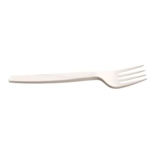 FORK, PICNIC, WHITE HEAVY DUTY, BIODEGRADABLE ( 50 EA/ 20 PK)  1000 EA PER BOX