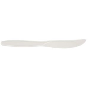 KNIFE, PICNIC, WHITE HEAVY DUTY, BIODEGRADABLE (50 EA /20 PK) 1000 EA