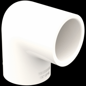 ELBOW, UPVC, SCH 80, 50 MM