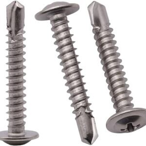 SCREW, SELF DRILLING, PHILIPS DRIVE, TRUSS HEAD, 8 X 1-1/4", 1000 PCS/ BOX