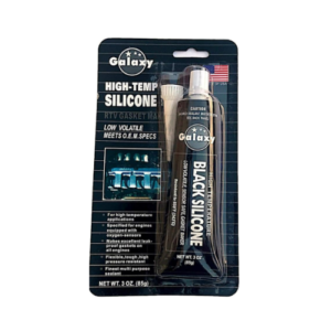 TEMPERATURE 650F (343C) SILICONE RTV GASKET MAKER 85G BLACK