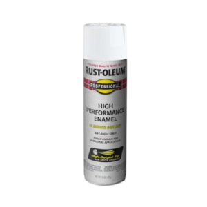 SPRAY PAINT, ENAMEL, GLOSE WHITE, 15 OZ
