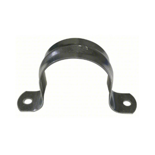 PIPE STRAP, GALVANIZED STEEL, FOR 1 1/2 IN PIPE, FOR 1 29/32 IN COPPER TUBE, FOR 1 29/32 IN MAX OD