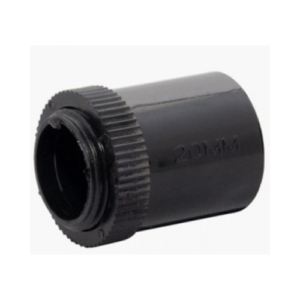 ADAPTOR, CONDUIT, MALE, PVC, WHITE, 20 MM