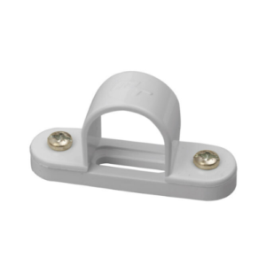 SADDLE, SPACER BAR, UPVC, WHITE, 20MM