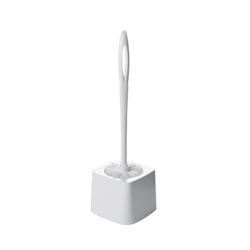 BRUSH, SANITARY, TOILET BOWL, POLYPROPYLENE, WHITE, 14-1/2 INCHES