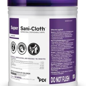 SUPER SANI-CLOTH, SANITIZING WIPES