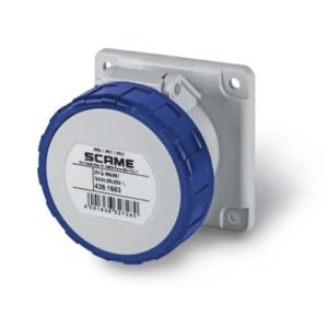 SOCKET, FLUSH-MOUNTING, 16A, 2P+E 6H, 200-250V
