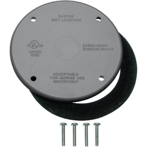 COVER, ELECTRICAL BOX, 4-INCH ROUND, NON-METALLIC