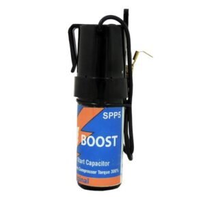 RELAY AND START CAPACITOR, 43 TO 53 MFD