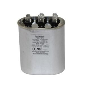 CAPACITOR, 10/10MFD RUN, 440V, OVAL