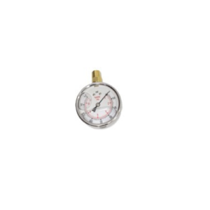 GAGE, PRESSURE, DIAL INDICATING, LIQUID FILLED, STEEL, GLASS, 0-160 PSI, 2.5 X 1.5 INCHES,