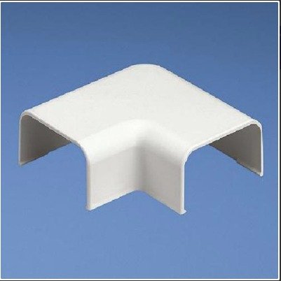 ELBOW, RACEWAY, RIGHT ANGLE, LD3, RIGID PVC