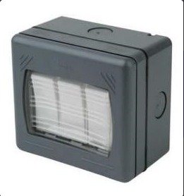 BOX, SWITCH ENCLOSURE, IP55, 1 WAY, 3 GANG