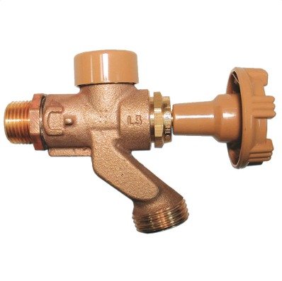 HOSE BIBB, ANTI-SIPHON, BRASS, 1/2 INCH