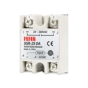 SWITCH, SOLID STATE, SINGLE POLE, 4 TERMINALS, 24 V