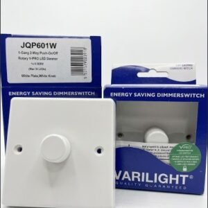 SWITCH, DIMMER, 1 GANG, 2 WAY, WHITE, 220/250 VAC, 2.2A