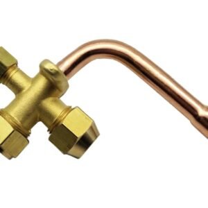 VALVE, SERVICE, COPPER, BEND,