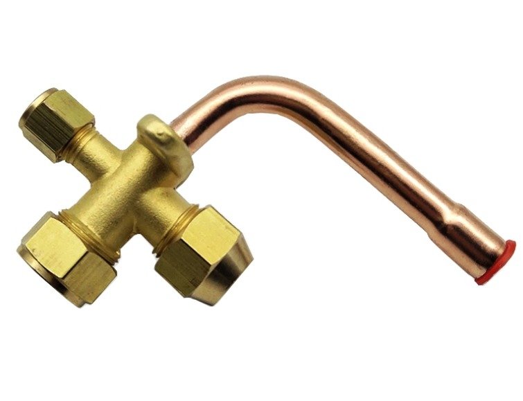 VALVE, SERVICE, COPPER, BEND,