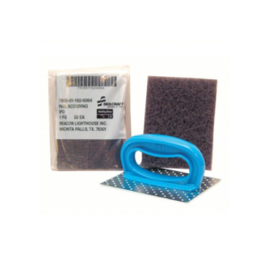 PAD, SCOURING, GRIDDLE SCREEN, ALUMINUM OXIDE ABRASIVE, 5-1/2 X 4-1/2 INCHES, Manufacturer: NATIONAL INDUSTRIES FOR THE BLIND ; MANUFACTURER: ABILITY ONE, 3M COMPANY,