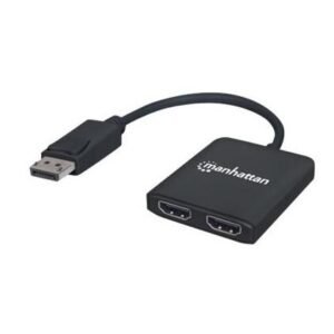 ADAPTER, CONNECTOR, DISPLAYPORT TO 2-PORT HDMI SPLITTER HUB WITH MST