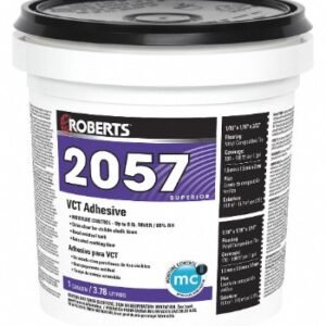 ADHESIVE, VINYL COMPOSITION TILE, BEIGE, 1 GALLON