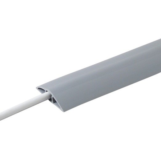 PROTECTOR, CABLE, GRAY, 2 1/2 INCHES X 0.5 INCHES X 6 FEET