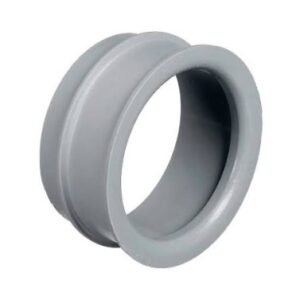 END BELL, CONDUIT, PVC, GRAY, 2 X 1.49 INCHES