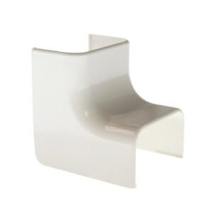 ELBOW, RACEWAY, INSIDE CORNER, ABS, OFF-WHITE, 0.93 X 1.62 X 2.49 INCHES