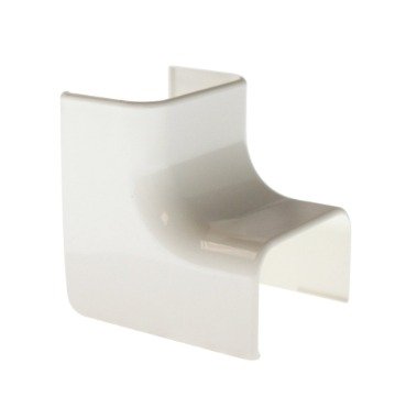 ELBOW, RACEWAY, INSIDE CORNER, ABS, OFF-WHITE, 0.93 X 1.62 X 2.49 INCHES