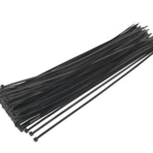 TIE, CABLE, BLACK, 8 INCHES X 4.8 MILLIMETER
