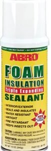 FOAM, CONSTRUCTION, AEROSOL,12 oz, . CONSTRUCTION, AEROSOL CAN WITH STRAW NOZZLE, FIRE RETARDANT SINGLE COMPONENET ADHESION TO BUILDING MATERIALS, TESTED: BS 476,