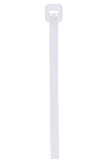 STRAP, TIEDOWN, ELECTRICAL COMPONENT, (TIE CABLE), NYLON, NATURAL, 0.18 X 3.9 INCHES