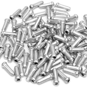 CABLE TIP, BICYCLE, BRAKE, SILVER, 2.3 MM