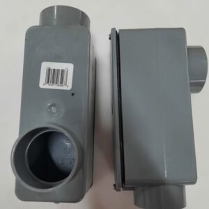 CONDUIT BODY, WITH COVER, PVC