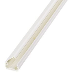 RACEWAY, NONMETALLIC, CHANNEL, RIGID PVC, OFF-WHITE,