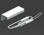 LOCKING KIT, RACEWAY, STEEL, SLC, WHITE TEXTURED, MANUFACTURER: HOLOCOM, INC.,