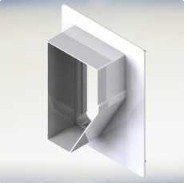 SLEEVE, INTERFACE, ELECTRO-GALVANIZED STEEL, LEFT, RETROFIT