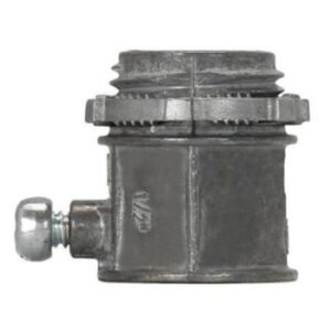 BOX CONNECTOR, ELECTRICAL, METALLIC CONDUIT, ZINC, 3/4 INCH, MANUFACTURER:COURSE-HINDS,