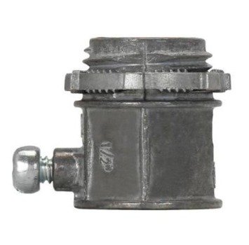 BOX CONNECTOR, ELECTRICAL, METALLIC CONDUIT, ZINC, 3/4 INCH, MANUFACTURER:COURSE-HINDS,