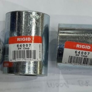 COUPLING, ELECTRICAL CONDUIT, RIGID, GALVANIZED STEEL, 3/4 INCH (UL CERTIFIED)
