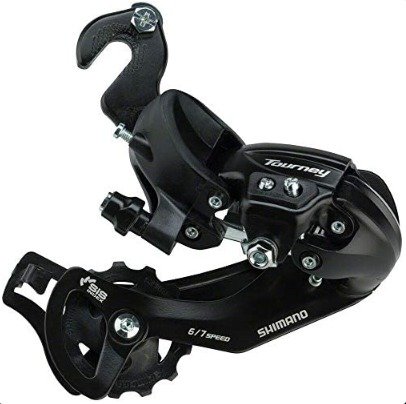 DERAILLEUR, REAR, 6/7 SPEED, W/HANGER MOUNT