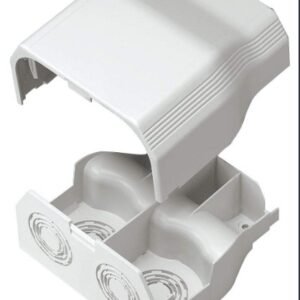 COVER, RACEWAY, PVC, OFF-WHITE, 2.86 X 5.71 INCHES,