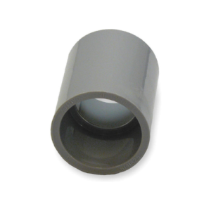 COUPLING, CONDUIT, PVC, GRAY , 1/2 X 1-35/64 INCHES