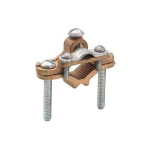 CLAMP, GROUNDING, BRASS,