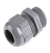 GLAND, ELECTRICAL CONDUIT, POLYAMIDE, GRAY