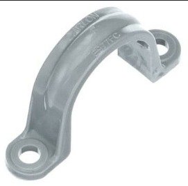 CLAMP, CONDUIT, RIGID, PVC