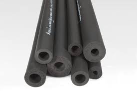 INSULATION PIPE FITTING COVERING, FLEXIBLE, EPDM, BLACK, I-INCH X 6 FEET