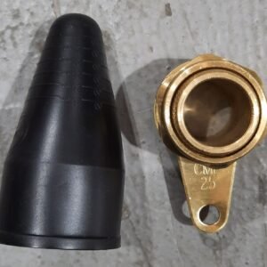 GLAND, ELECTRICAL CONDUIT, BRASS, BW, w/ EARTH TAG